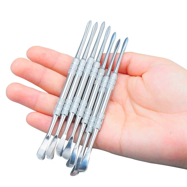 Dabbing Werkzeug – Edelstahl Dab Tool - Doppelseitig 120 mm