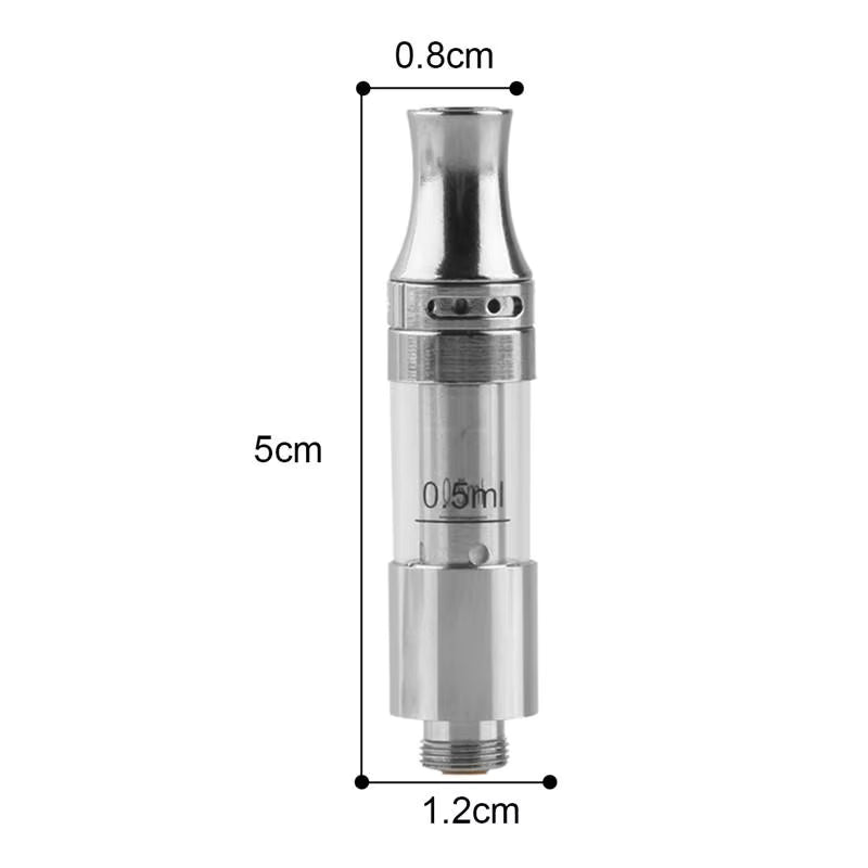 V9 - Vape Carts Patronen Zerstäuber Kartusche - 510 Gewinde - Metall