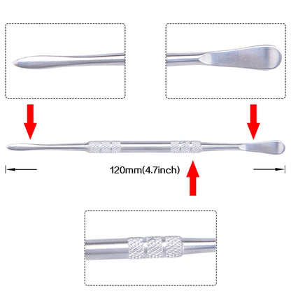 Dabbing Werkzeug – Edelstahl Dab Tool - Doppelseitig 120 mm